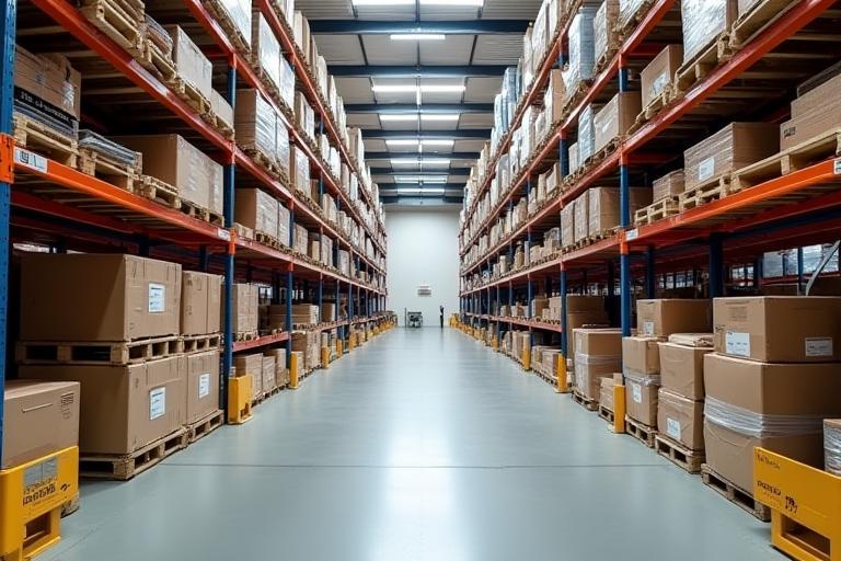 Birmingham distribution warehouse interior