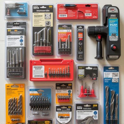Bits, blades and consumables in bulk packs